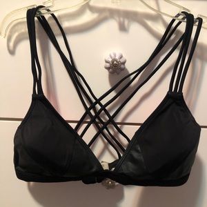 Victoria secret PINK black bikini top